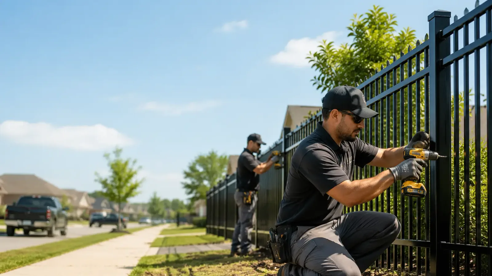 Metal Fence Installation in Heyworth, IL